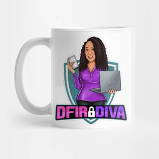 DFIR Diva Full Logo Mug